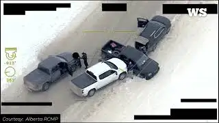 WATCH: Dramatic Video Shows RCMP Arrest Prolific Offenders After Multi-County Crime Spree