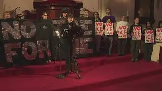 Watch Full: Maine groups rally in Portland over ICE operations