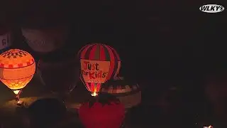 WATCH: Great Balloon Glow from WLKY Chopper HD