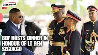Watch Live: Botswana Defence Force Hosts Mess Dinner After Historic Change of Command Ceremony