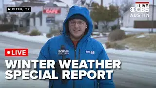 WATCH LIVE: CBS Austin Winter Weather Special Report