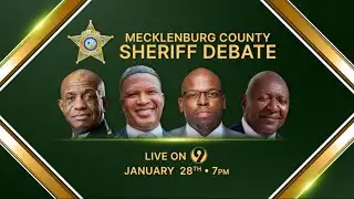 Watch LIVE: Mecklenburg County NC sheriff debate