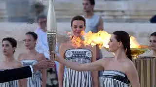 Watch Live: The Olympic flame lighting ceremony