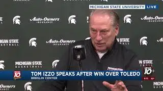 WATCH LIVE: Tom Izzo to address media after victory over Toledo