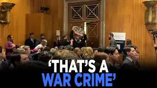 WATCH: Marco Rubio Senate Hearing Interrupted By Protester | TRENDING