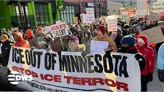 WATCH: Massive Minneapolis Protest Against ICE – Full Coverage | Immigrant Rights Rally | AC15