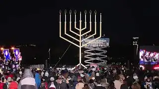 WATCH: National Menorah Lighting in Washington, D.C.