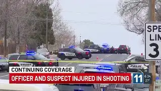 WATCH: Officer injured, expected to survive after shooting
