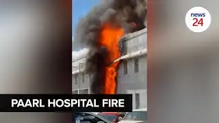 WATCH | Patients moved to safety after fire breaks out at Paarl Hospital