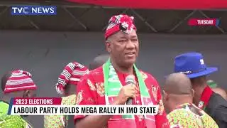 (WATCH) Peter Obi, Labour Party Holds Mega Rally in Imo State