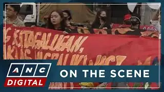 WATCH: Progressive groups hold protest on Marcos