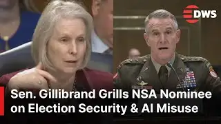WATCH: Senator Gillibrand Presses NSA Nominee on Safeguarding Intelligence & Emerging Tech | AC1E