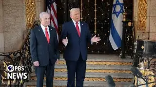 WATCH: Trump speaks as Netanyahu arrives at Mar-a-Lago