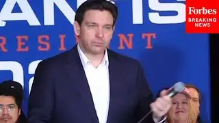 WATCH: Voter Asks DeSantis Point Blank, 
