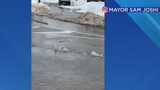Water main break triggers road closures and traffic backup in New Jersey