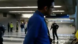 Water Rains from Ceiling After Pipe Burst in O