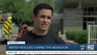 Water rescues increase during monsoon season