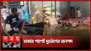 সড়কে নৌকাই ভরসা! | Waterlog | Somoy TV