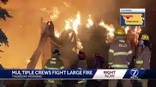 Waterloo home completely destroyed by early morning fire