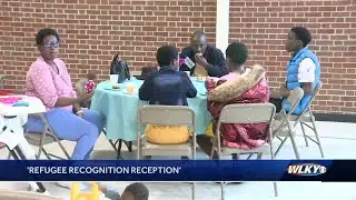 Watkins United Methodist church recognizes refugee families during reception
