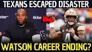 🚨 WATSON CAREER ENDING TRAGEDY CONFIRMED! TEXANS NEWS