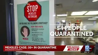 Waukesha County quarantines over 50 people after measles case