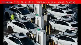 Waymo hits 20 million robotaxi rides, seeks funding - Byte News Daily