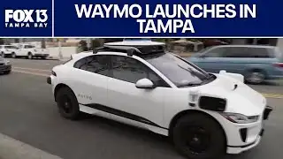 Waymo launches driverless cars in Tampa