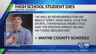 Wayne County school district, team leaders mourn passing of student: 