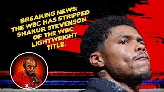 ☎️ WBC ROBBERY❓Shakur Stevenson Stripped After Schooling Teofimo❗️