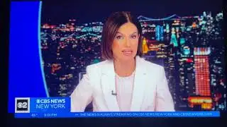 WCBS CBS News New York at 11pm open January 13, 2026