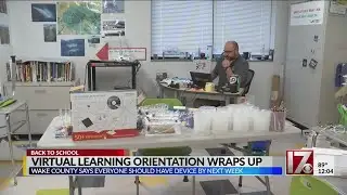 WCPSS virtual orientation wraps up