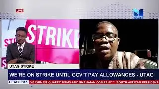 We are on strike until government pay allowances - UTAG