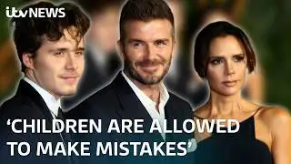 We asked David Beckham about his son Brooklyn
