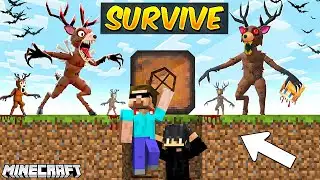 We Created a Bunker to Survive INFECTED DEER in Minecraft!
