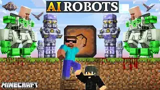 We Created BUNKER to Survive AI VILLAGERS in Minecraft!