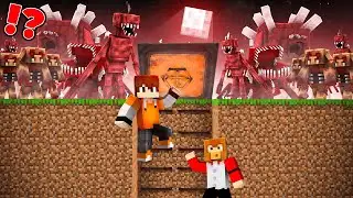 We Created BUNKER to Survive PARASITE in Minecraft ‪