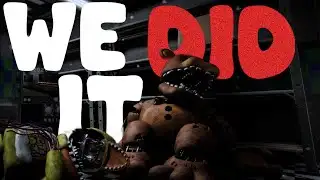 WE FINALLY BEAT FNAF 2 REIMAGINED...