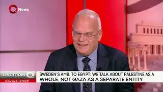 We reiterate our support for two-state solution: Sweden’s ambassador