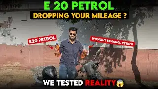 We Tested E20 Petrol On E10 Vehicle ​🔥