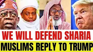 We Will Defend Sharia” — Muslims Send Strong Message to Trump