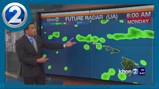 Weak cold front to increase shower chances for some areas