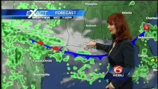Weak Cold Front Wednesday
