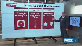 Weather Impact Alert extended through Monday