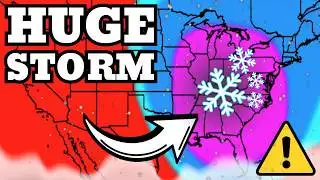 Weather Just CHANGED CATASTROPHIC - 80 City Blizzard Emergency...