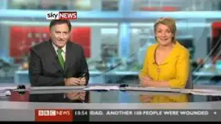 Weather Man Gives The Finger