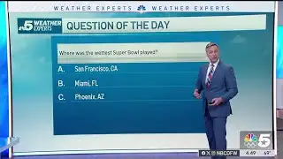 Weather Quiz: Wettest Super Bowl | NBC DFW