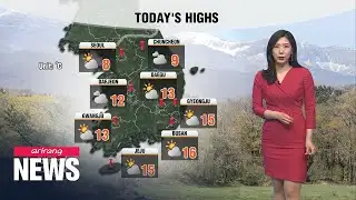 [Weather] Springtime cold blast along with gusty winds
