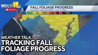 Weather Talk: Tracking fall foliage process across Maryland