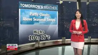 Weather: The cold snap eases in the afternoon 날씨:오후부터 꽃쌤추위 풀림